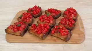 Bruschetta con pomodoro