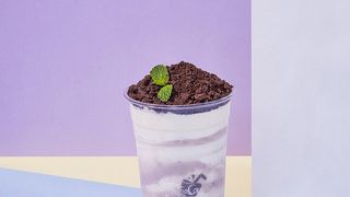 Bubble tea di taro e oreo芋泥奶盖奥利奥