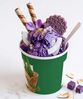 Buco pandan gelato