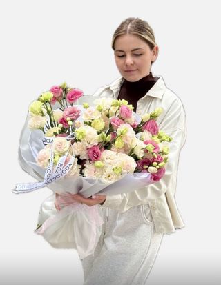 Букет из 15 эустом