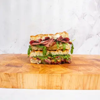 Roastbeef speciale focaccia