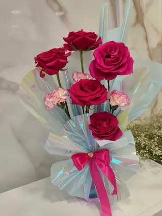 Elegant baby blue
