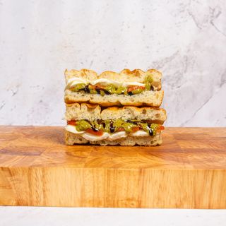 Caprese focaccia