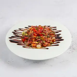 Dimljeni losos salata