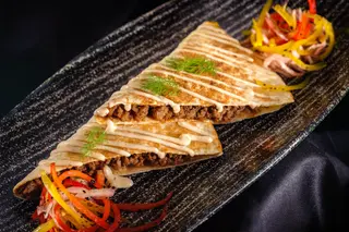 Burger tortilla