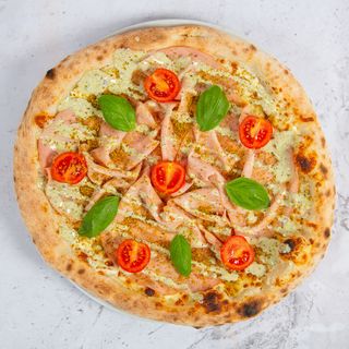 Pizza Mortadella & Pistacia