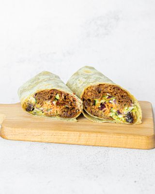 Plantful seitan wrap