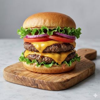 Doppio cheese burger