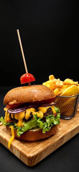 Route 66 burger