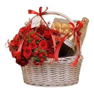 Flowers basket,