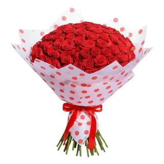 Grand 50 Red Roses Bouquet