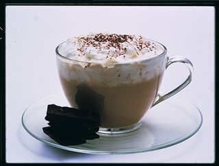 Caffè con panna