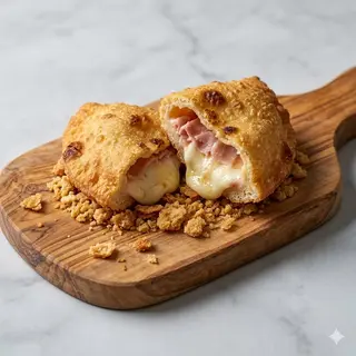 Calzone prosciutto cotto e mozzarella 