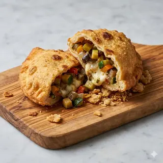 Calzone verdure saltate in padella 