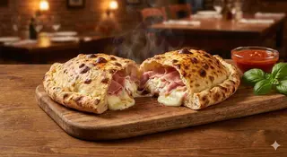 Calzone prosciutto