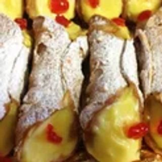 Cannolo siciliano alla crema - grande