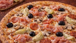 Pizza tonda  capricciosa