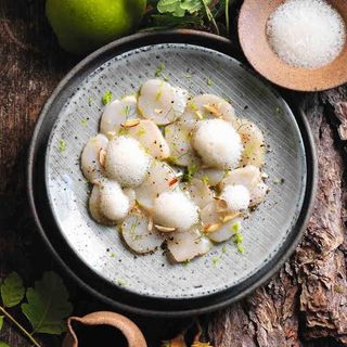 Carpaccio di capasanta
