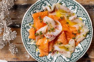 Carpaccio di pesce misto