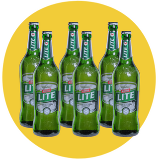 6x Castle Lite 375ml Bottle