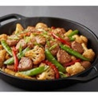 Cavolfiore saltato con maiale