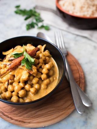 Ceci al curry