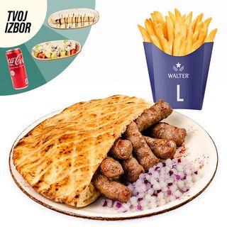 Kada si BAŠ gladan Walter ćevapi 10 komada