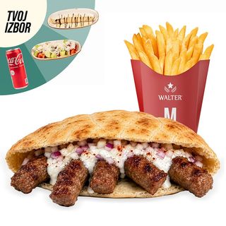 Kad si gladan Walter ćevapi 5 komada