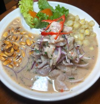 Ceviche de pescado