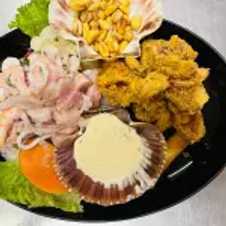 Ceviche mixto con jalea mixta