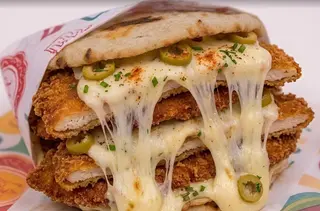 Spéciale Mozzarella Escalope Pané