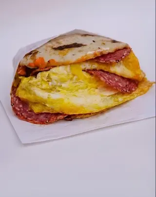 Omlette Salami