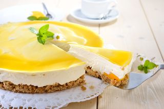 Cheese cake al mango