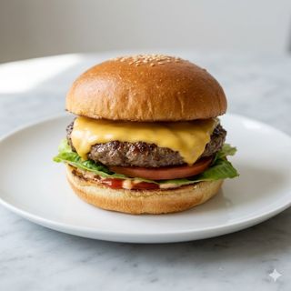 Piadina cheese burger