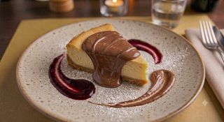 Cheesecake con Nutella