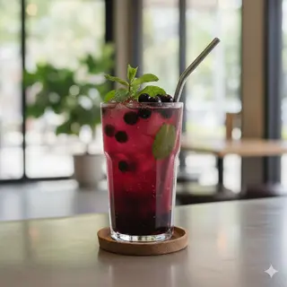 Черная смородина мята (1л)