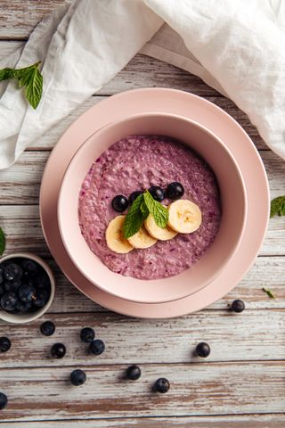 Каша черничная на кокосовом молоке (350г)