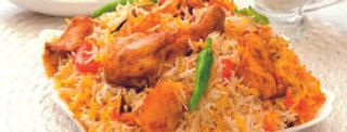 Chicken biryani