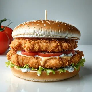 Chicken burger singolo