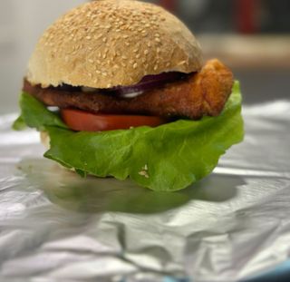 Chicken burger box large