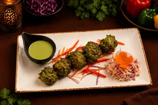 Chicken haryali tikka
