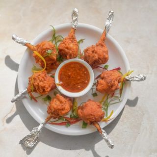 Chicken lollipops