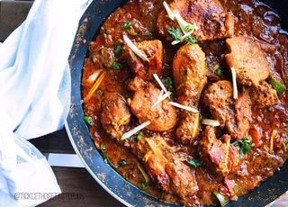 Chicken tikka masala karahi