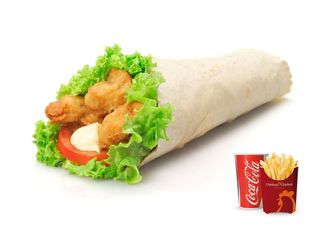 Chicken wrap - menù