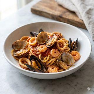 Spaghetti alla chitarra allo scoglio