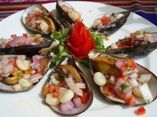 Choritos a la chalaca