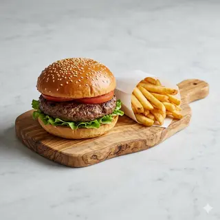 Combo Menù - Classic Burger + patatine + bevanda a scelta