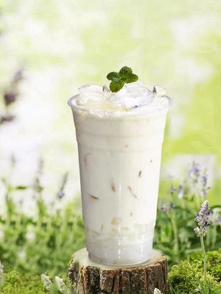 Mlečni čaj sa kokos želeom