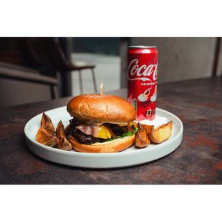 Combo Beef burger 380gr + Coca-Cola