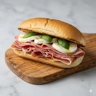 Panino con affettati